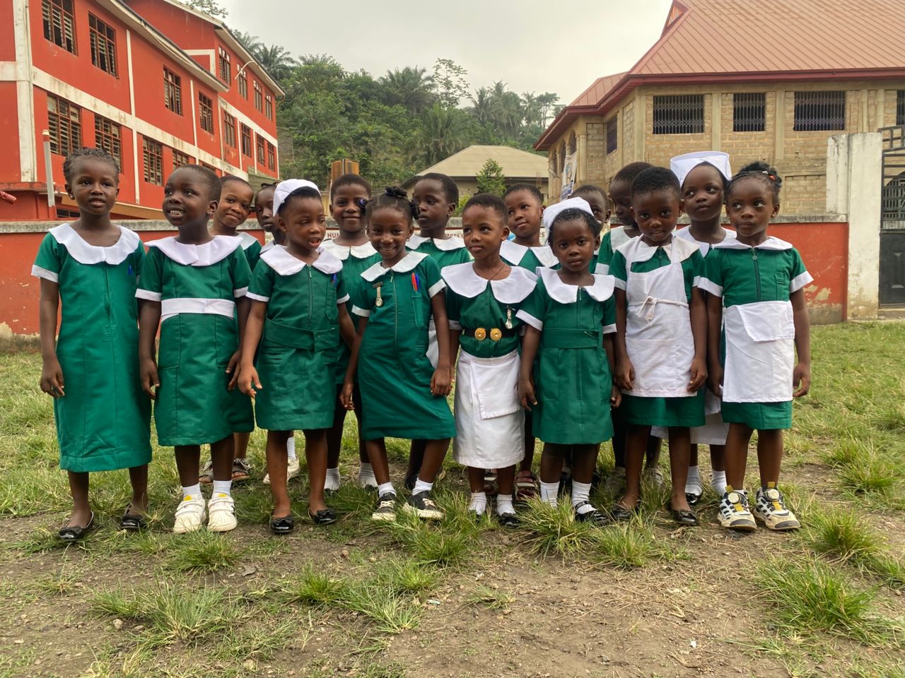 Our future nurses during Career day