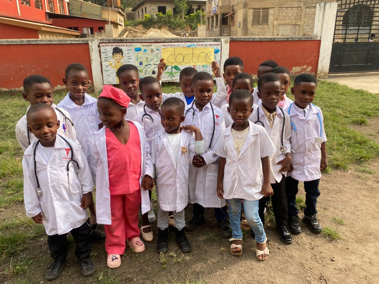 Future Doctors during Career day